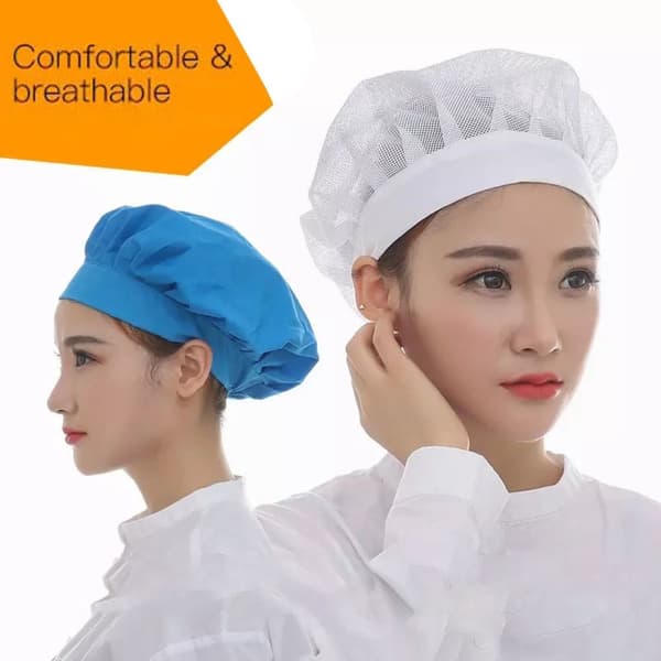 Chef Cap Cook Hat TUMMAN SININEN dark blue