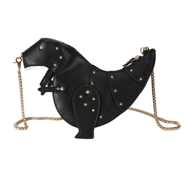 Skulderveske Dinosaur Design SVART Black