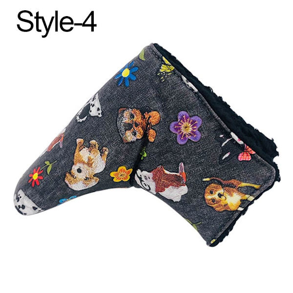 Golf Putter Head Cover Golf Club Head Covers STYLE-4 STYLE-4 Style-4