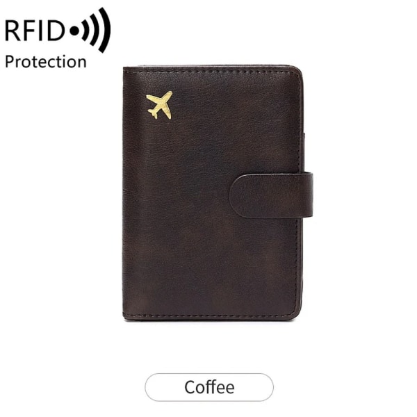 Passdeksler RFID Passport Clip KAFFE coffee