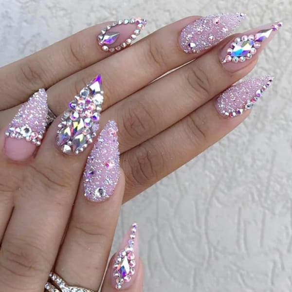 Nagelkristaller blandade 2 2 2