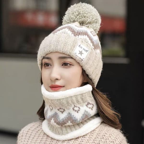 Beanies Hat Halsvarmer ROSA pink
