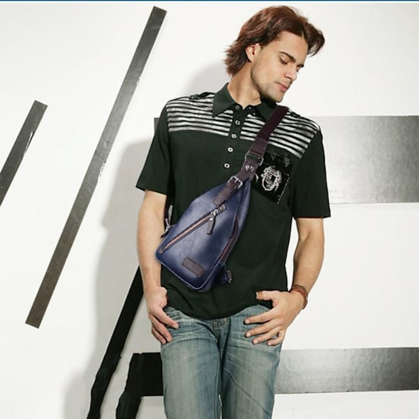 Brysttaske Sling Bag SORT black