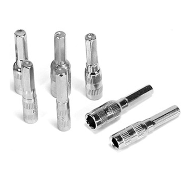 7 stk. Hex Socket Drive Socket Sæt Deep Metric Sockets