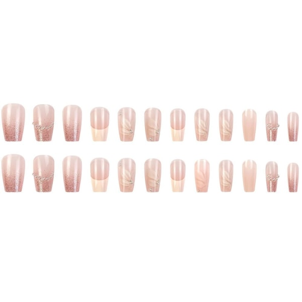 Fake Nails Short T-shape 2 2 2