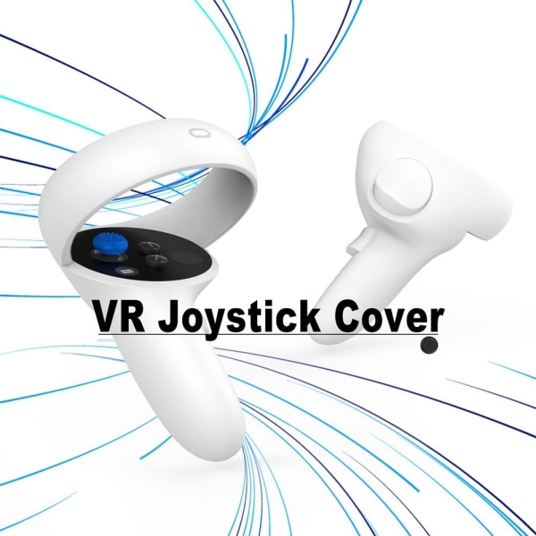 10 stk VR Joystick Cover VR Thumb Caps SORT black