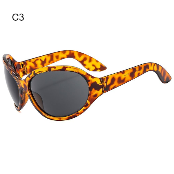 Overdimensjonerte solbriller Sportssolbriller C3 C3 C3