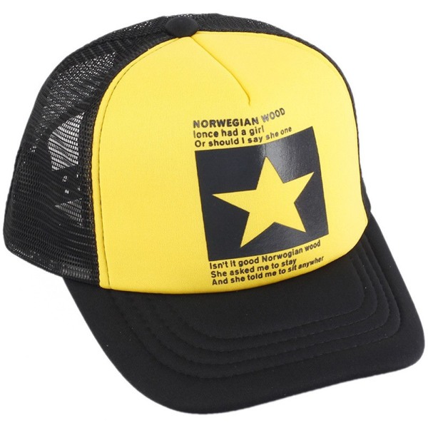 Baseballkeps Cap Sports Hattar GUL yellow