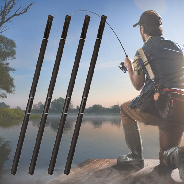 Teleskopisk fiskestang Stream Håndstang SVART 2,7M Black 2.7M