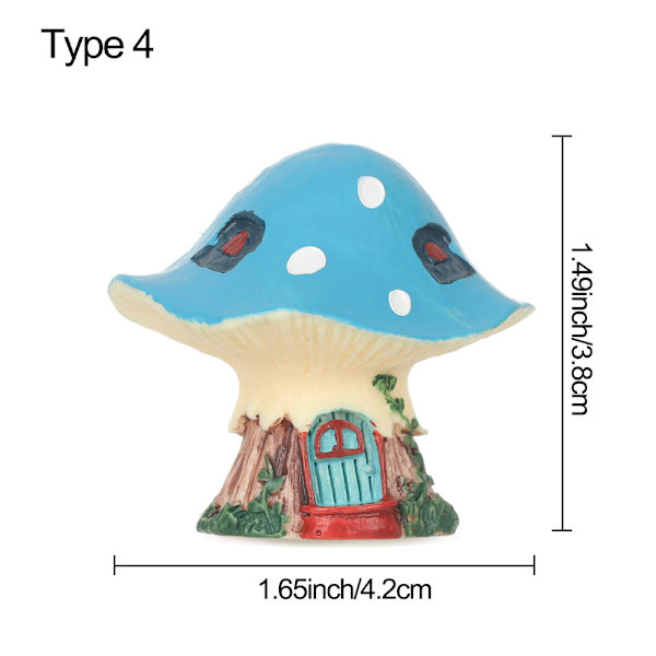 Miniatyr sopphussoppfigurer TYPE 4 TYPE 4 type 4
