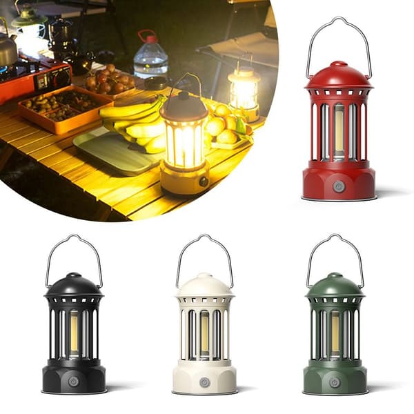 Camping Lights Atmosphere Telt Lampe SORT Black