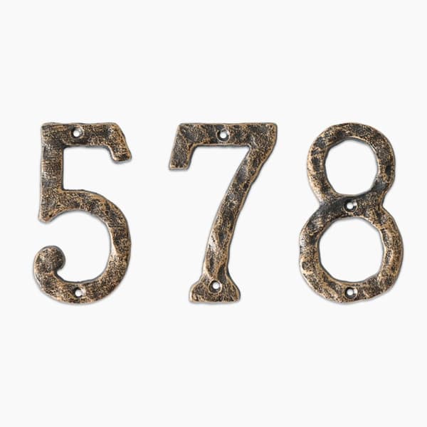 Nummer Dørplade Adressecifre 0-9 8 8 8