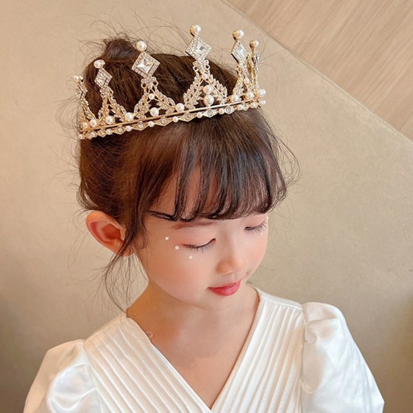 Princess Crown Tiaras Pannband STYLE 1 STYLE 1 Style 1