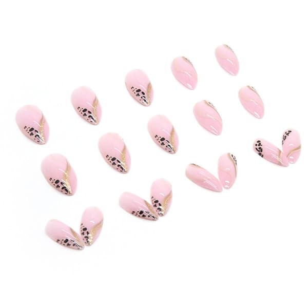 False Nails Long Almond 1 1 1