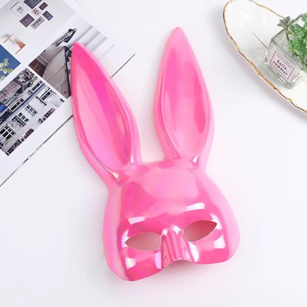 Cosplay Mask Face Cover VALKOINEN white