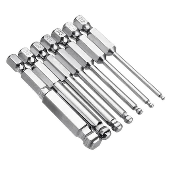 Skruetrækker Bit Metrisk Hex Borebit 7STK/SÆT 7STK/SÆT 7PCS/Set