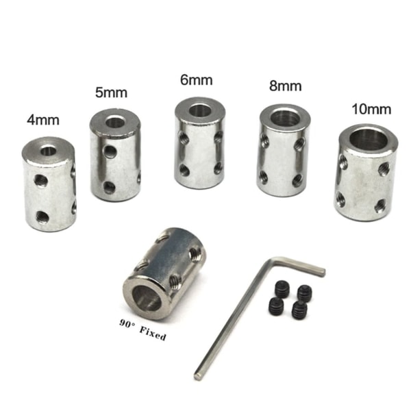 Stel Stum Axelkoppling 3MM-8MM 3MM-8MM