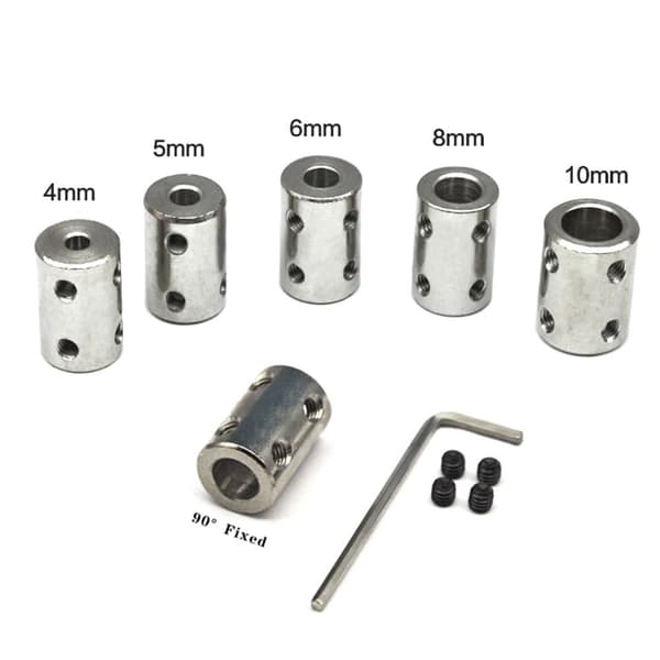 Stel, Styv Axelkoppling 4MM-5MM 4MM-5MM