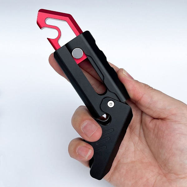 Gravity Porkkana Fidget Toys MUSTA-PUNAINEN MUSTA-PUNAINEN Black-Red
