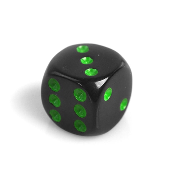 Akryl Terningterning Terning GRØN green