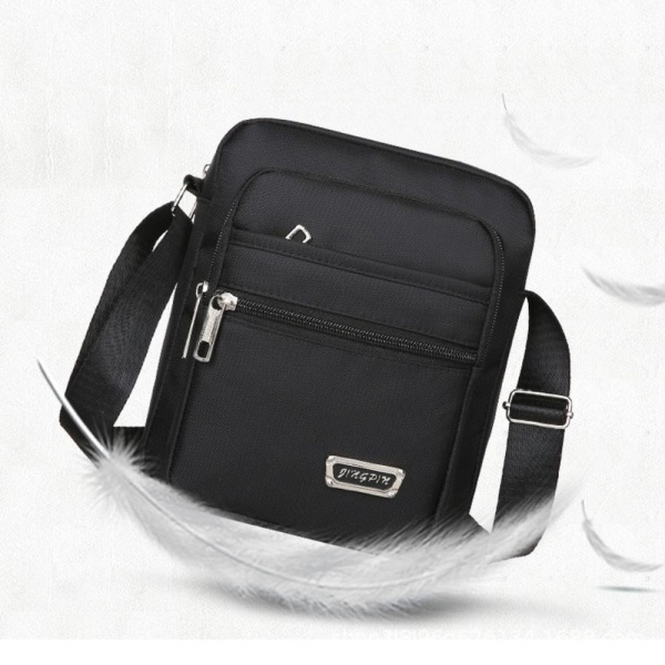 Menn Crossbody Vesker Skulderveske BLÅ 4 GLIDESLÅDER 4 GLIDESLÅDER blue 4 zippers-4 zippers