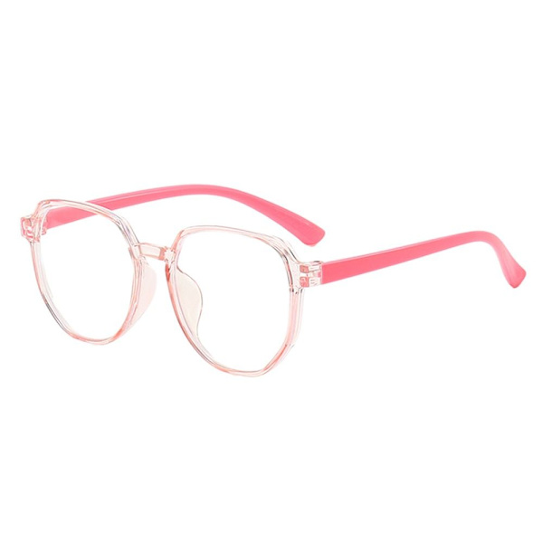 Kids Anti-Blue Light Briller Runde Briller ROSA Pink