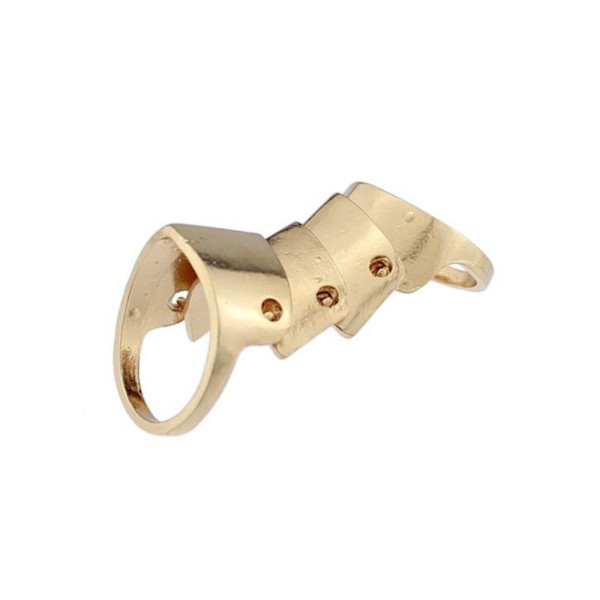 Pansarring Cosplay Ring GULD gold