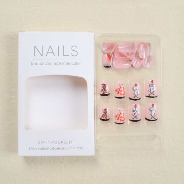 Franska Fake Nails False Nail SN035 SN035 SN035