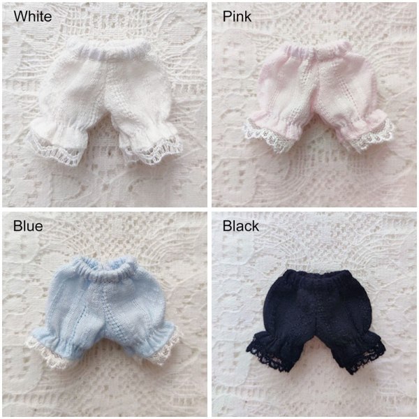 Dukker Bomuldsshorts Dukke Lanternebukser HVID White
