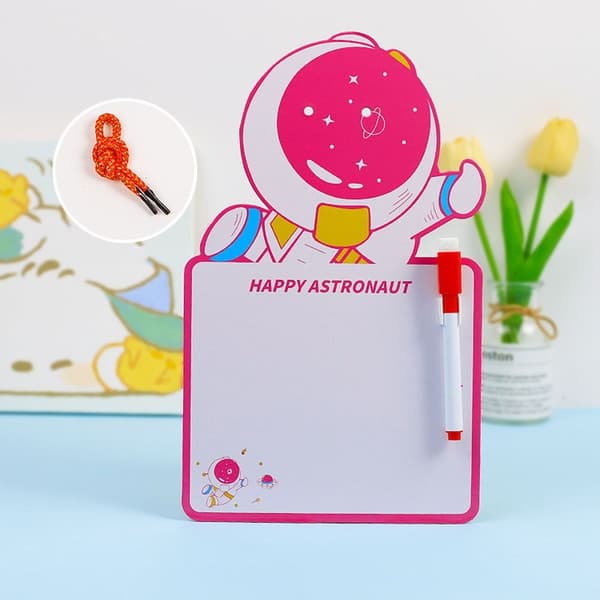 Sletbart whiteboard tegnebræt PINK Pink