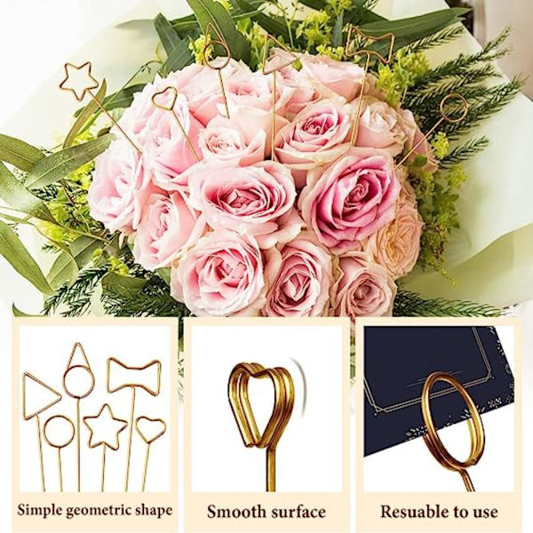 Blomsterkortholder Blomsterkortholder Pind C C C