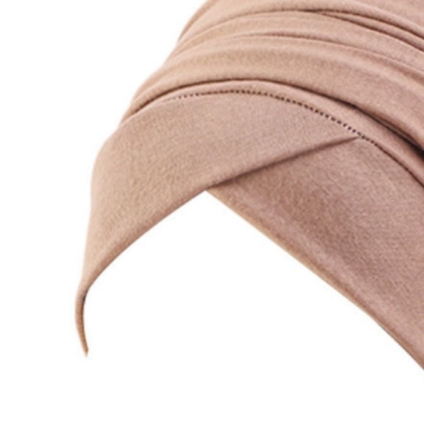 Joustava päähuivi Naisten Hijab-lippikset KHAKI khaki