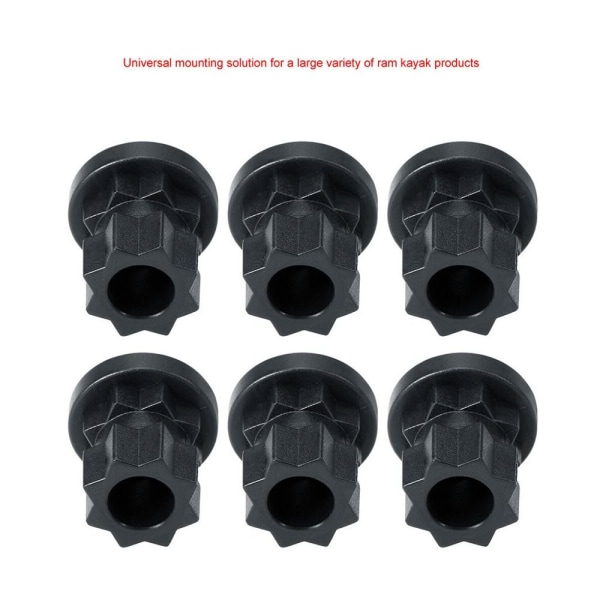 2 stk Ram Mount Track Montering Base Track Gear Tilbehør 2pcs