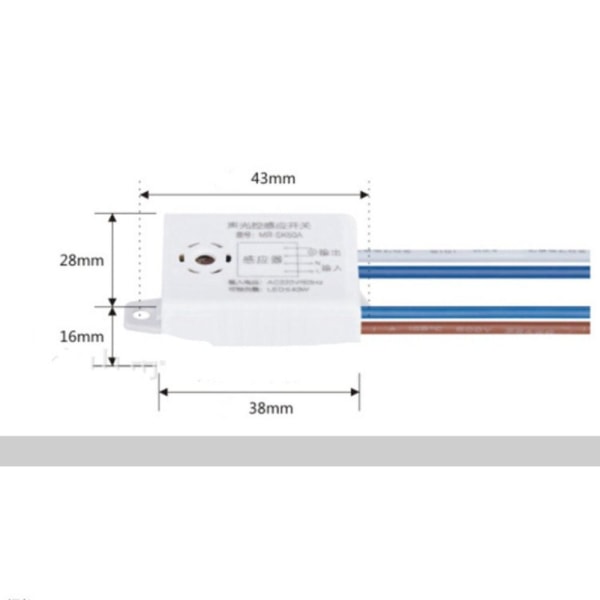 Smart Switches Modul Lyd Stemmesensor Lysbryter