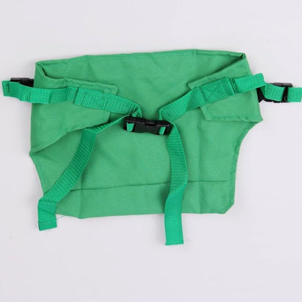 Fôringssete med stropp Spisesetestropp GRØNN green