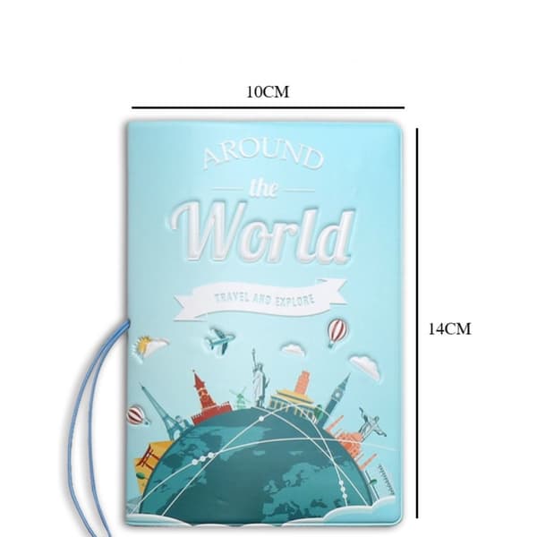 Pass Cover Passport Clip Document Organizer