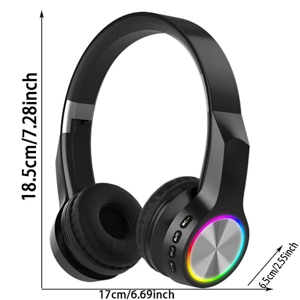 Bluetooth kuulokkeet Langattomat kuulokkeet PUNAINEN red