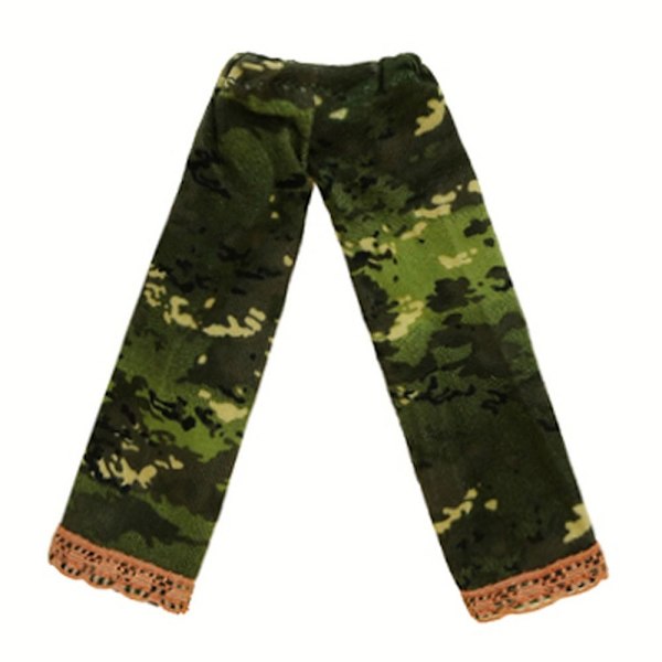 Floral jeans skinnbukser 3 3 3