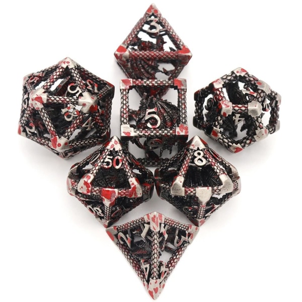 7st DND Metal Dice Set Game Dice 05 05 05