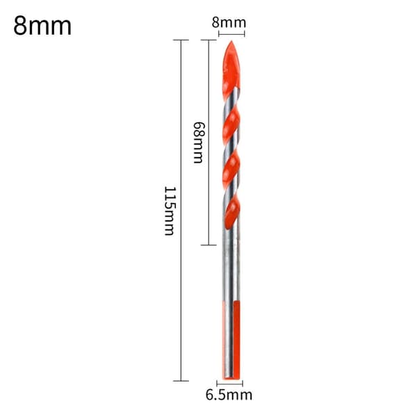 Bor Trekantbor 8MM 8mm