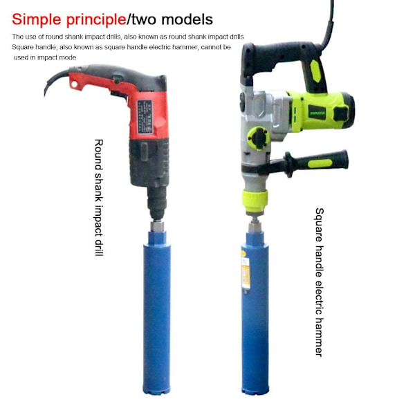 Betonireikäsaha SDS Plus Drill SEPARATED HEX SEPARATED HEX Separated Hex