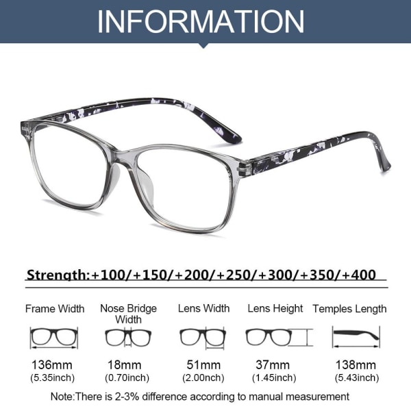 Læsebriller Briller GREY STRENGTH 250 Grey Strength 250