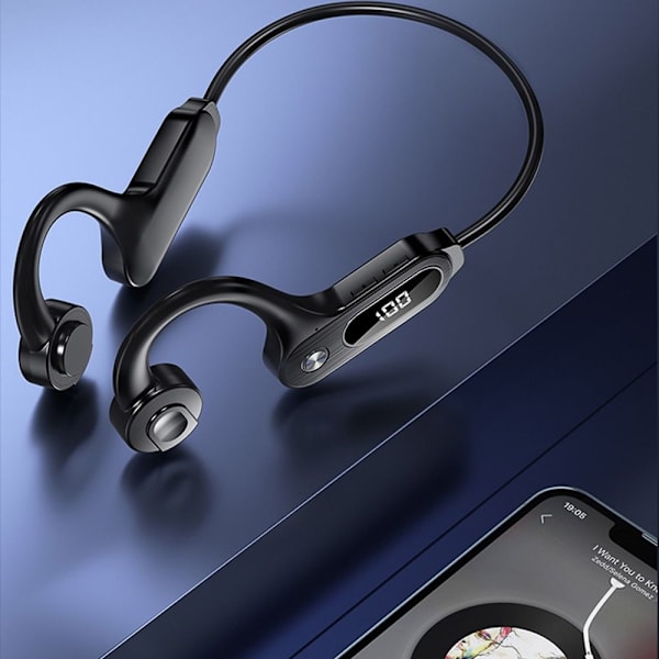 Bone Conduction -kuulokkeet Langattomat nappikuulokkeet RED Red