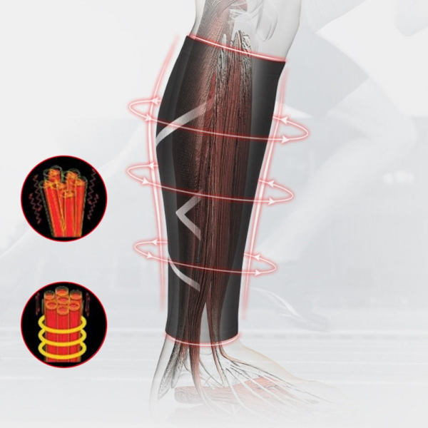 Leg Sleeve Calf Protection SORT XL XL black XL-XL