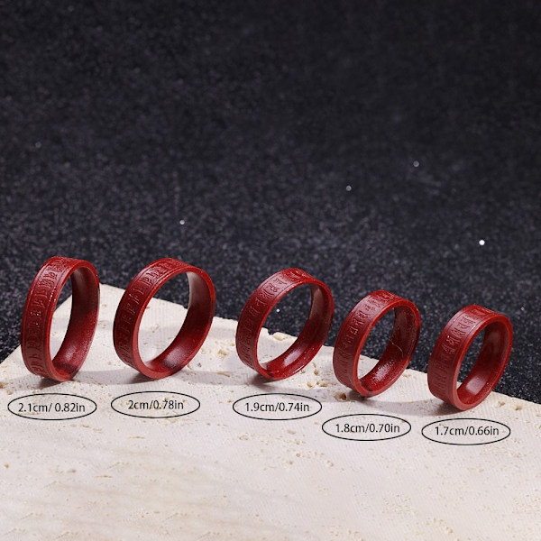 Feng Shui Wealth Ring Lucky Ring 21MM 21mm