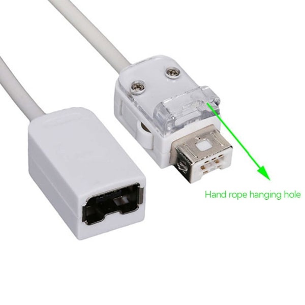 Game Controller Kabel forlængerledning HVID white