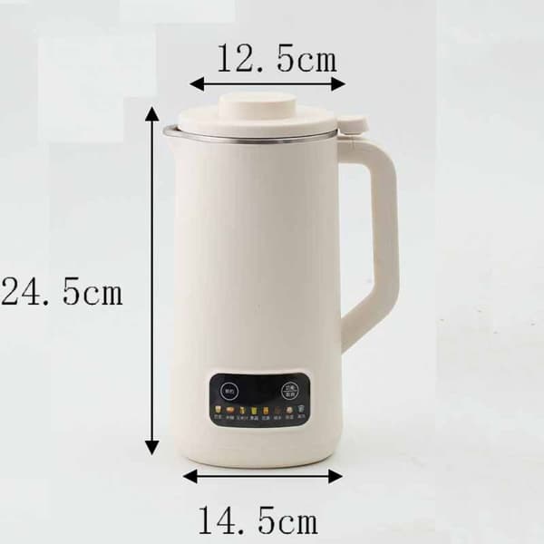 Elektrisk Soyamelkmaskin Matblender HVIT EU EU white EU-EU