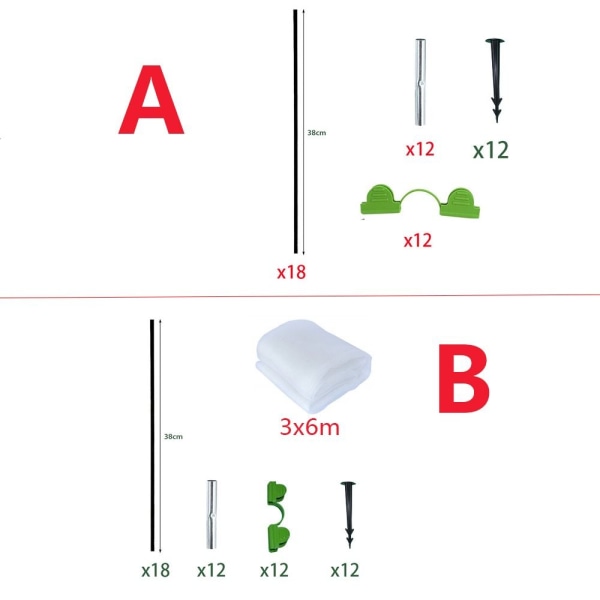 Växthusbågar Kit Arch Shed Bracket A A A