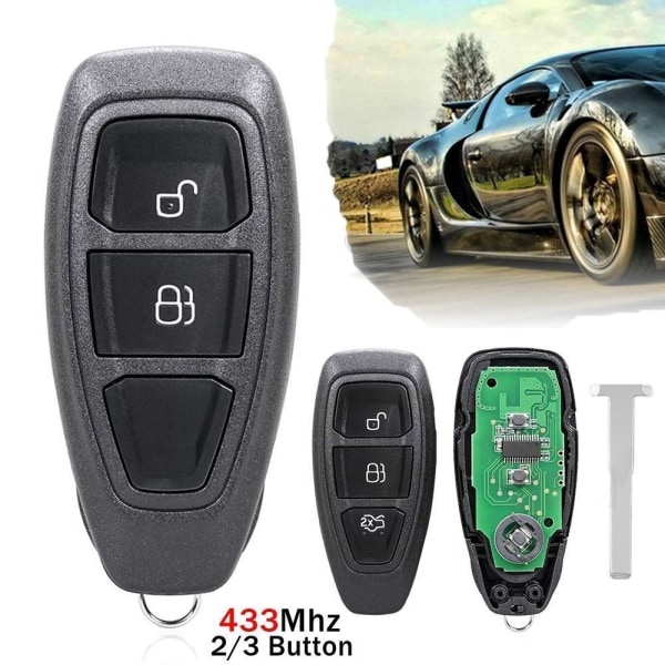 Kauko-autoavain Kaukosäätimen avaimenperä 3 PAINIKE 3 PAINIKE 3 Button