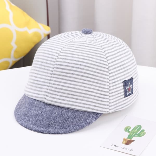 Baby Baseball Cap Barne Hat GRÅ grey